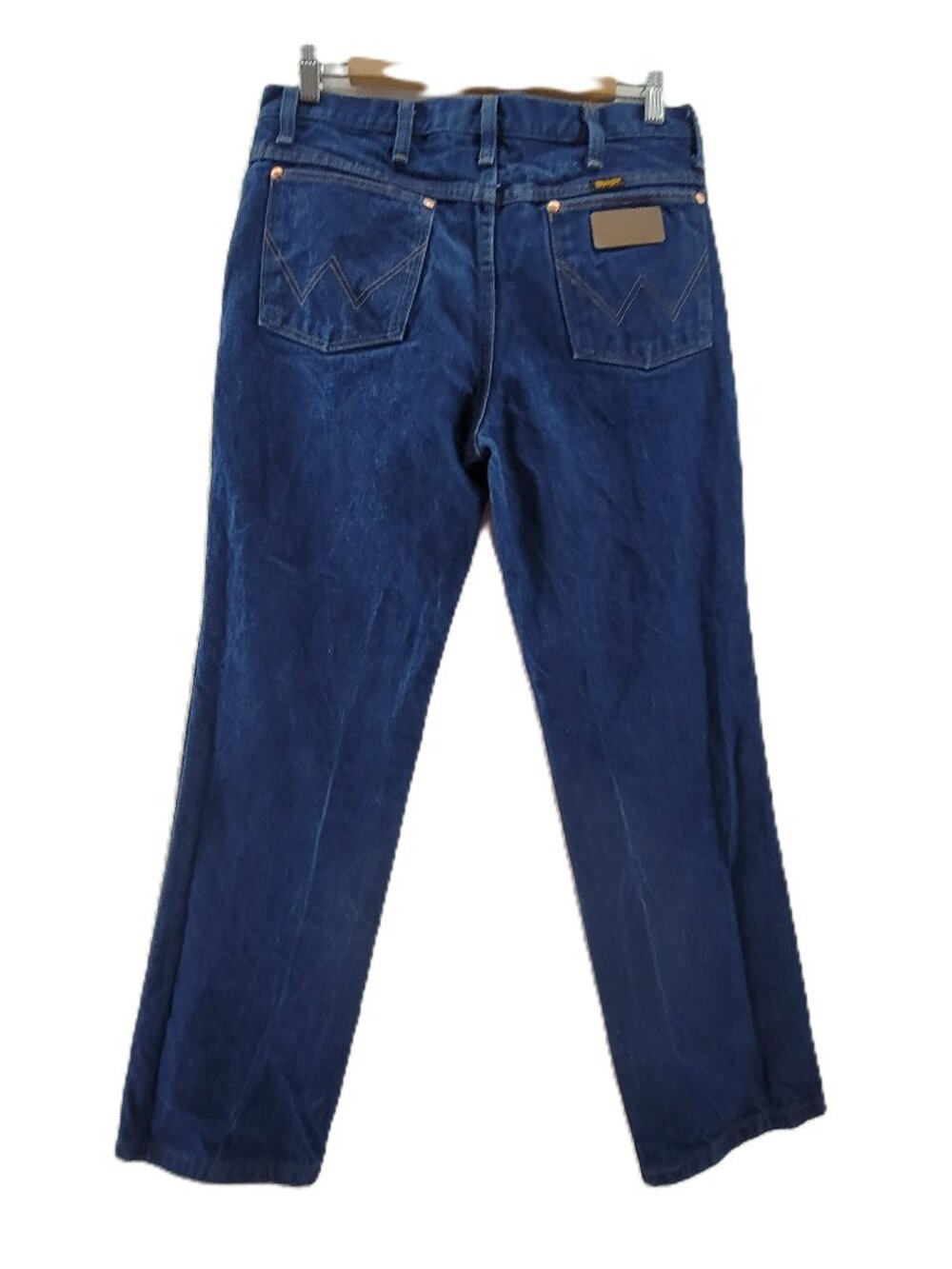 Wrangler Jeans Men's 33x30 Blue 936DEN Cowboy Cut Slim Fit Heavy Denim Vintage